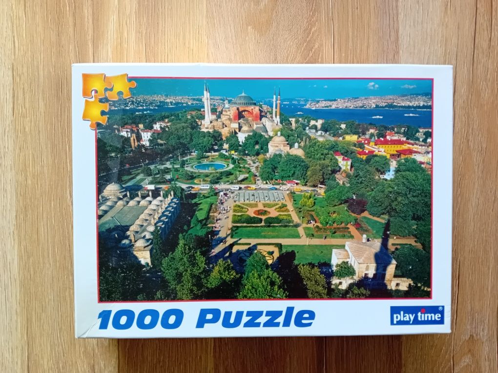 Zestaw 2 x puzzle 1000 kompletne