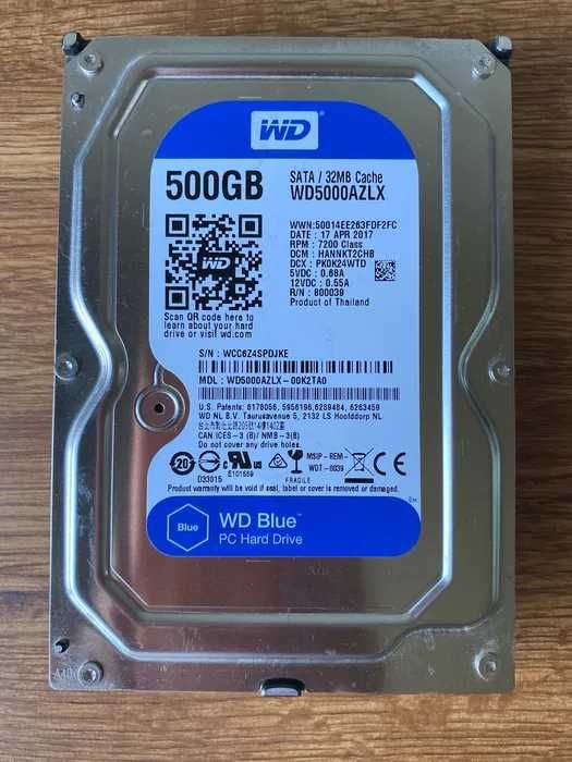 Жорсткі диски Samsung, Seagate, WD, Toshiba 320Gb-1Tb 2Tb 2,5 '' 3,5"