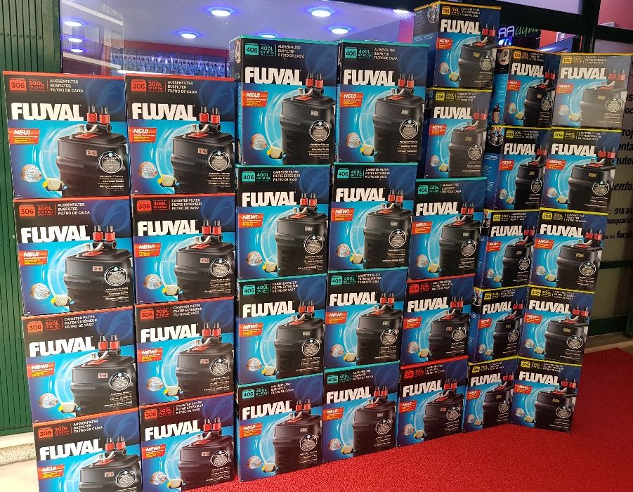 Filtros novos Fluval FX6 para aquario