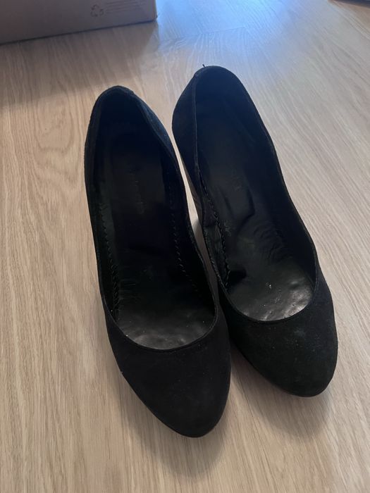 Туфлі замш натуральний