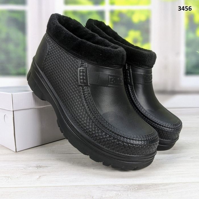 Чоловічі теплі галоши, зимові, хутряні 41-46 р (кМ16)