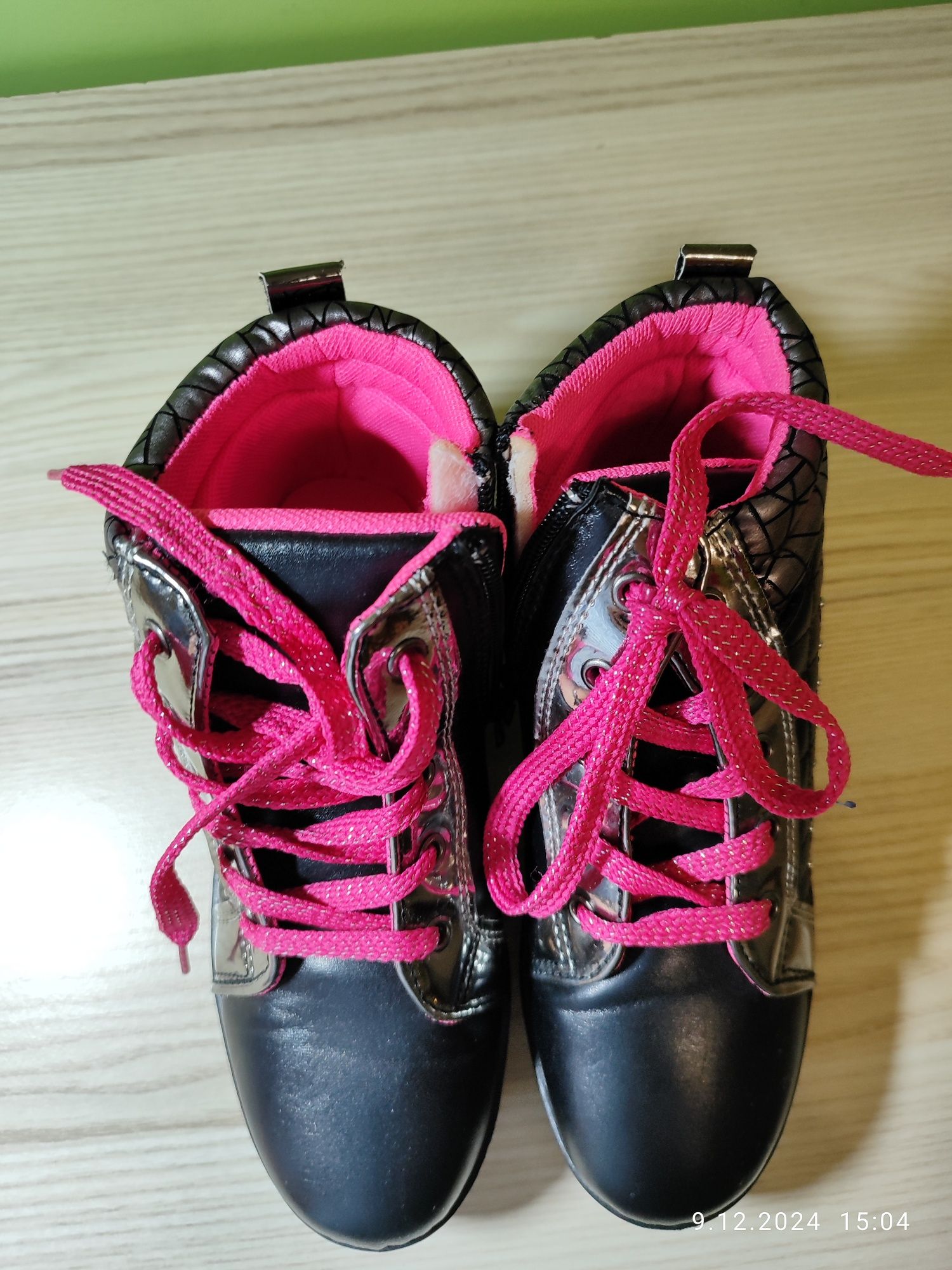 Buty Botki Trzewiki dla dziewczynki