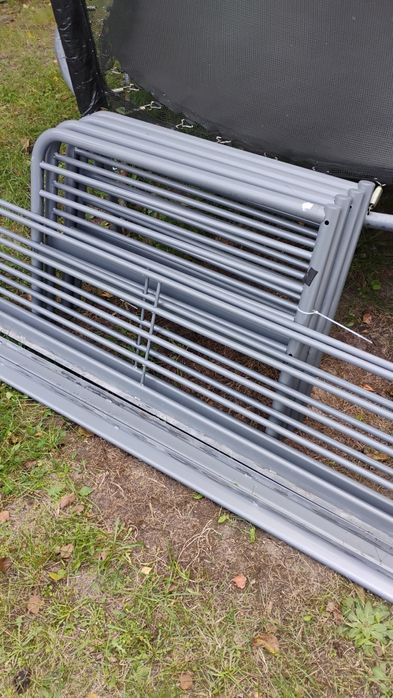 2x łóżko metalowe IKEA svarta parterowe +wysuwana leżanka