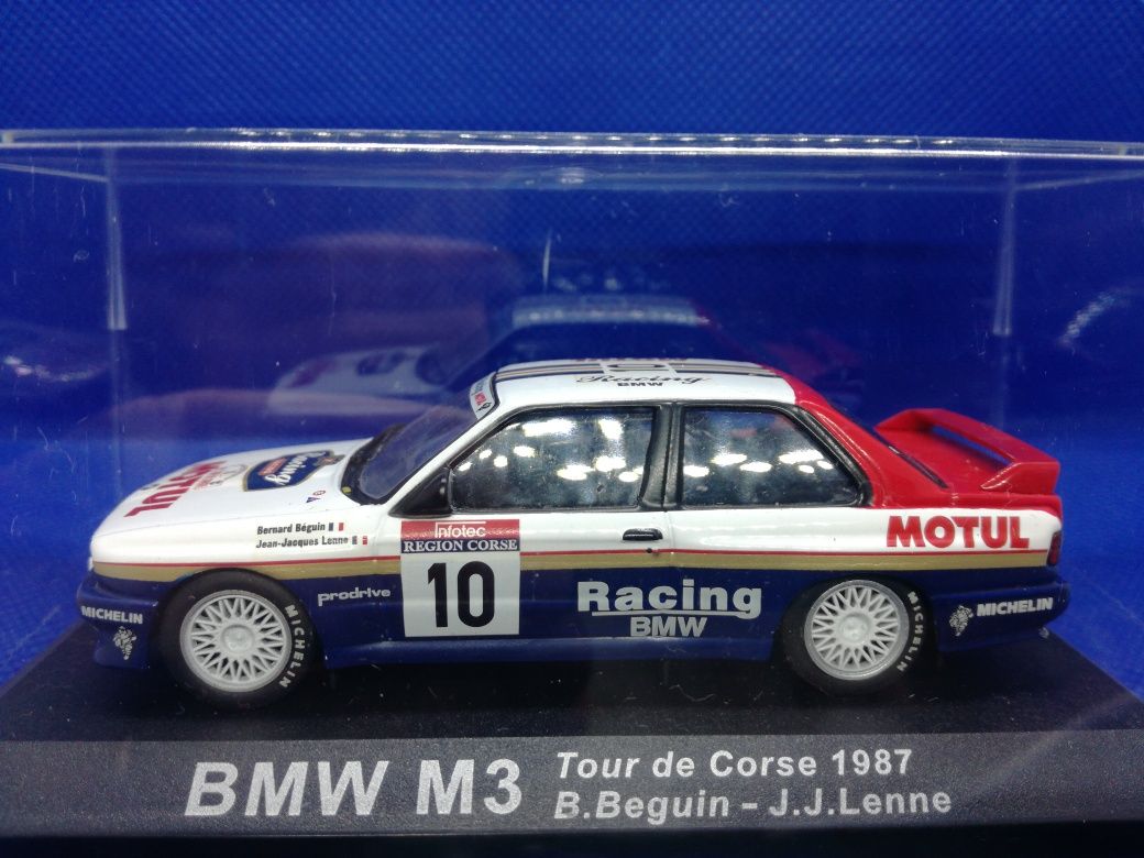 N. 30 BMW M3 Miniatura 1/43 B Tour de Corse  1987