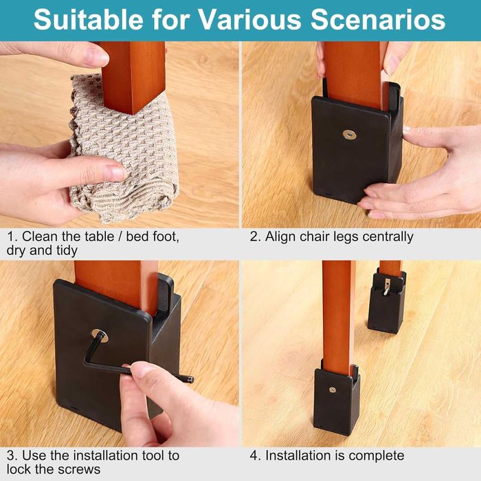 Nowe nóżki / 10cm / podnóżki/ podkładki/ mebli / sofy / stołu / A2388!