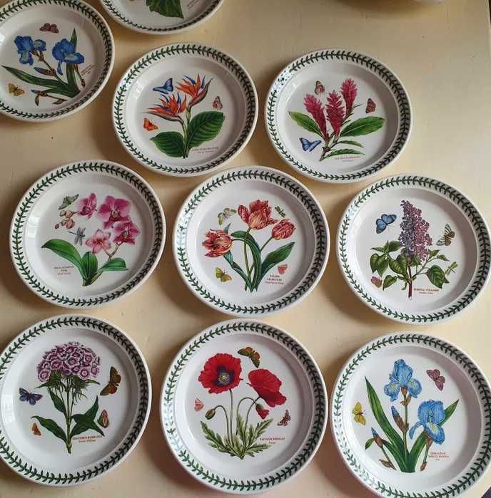 Набор английских тарелок Portmeirion Botanic Garden, 18 штук