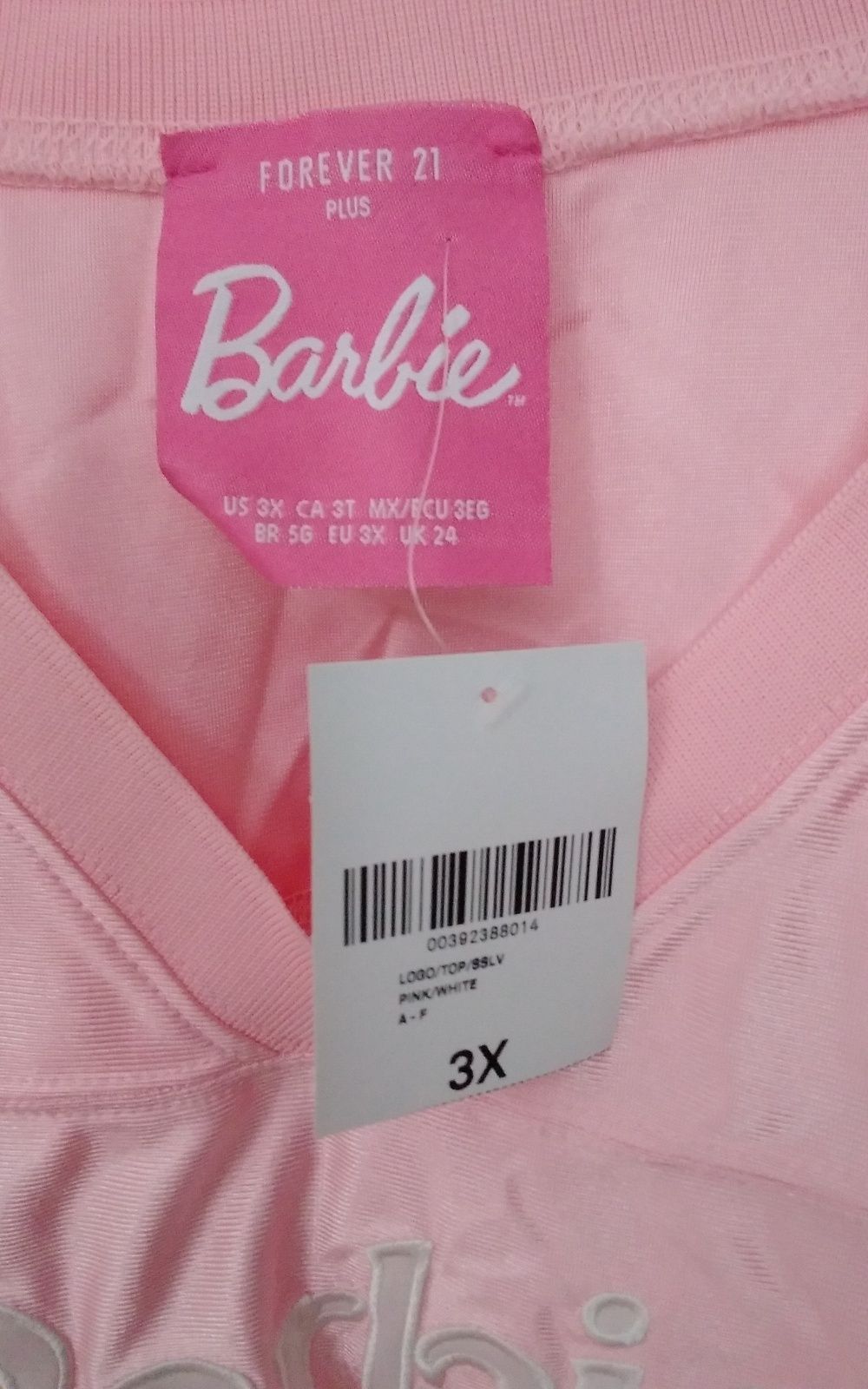 T-shirt oversize Barbie 3XL FOREVER 21