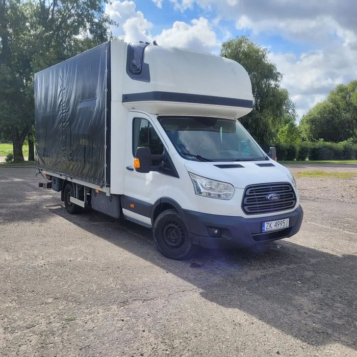 Ford TRANSIT  Ford transit 2018, plandeka, winda, 8 EP, faktura VAT