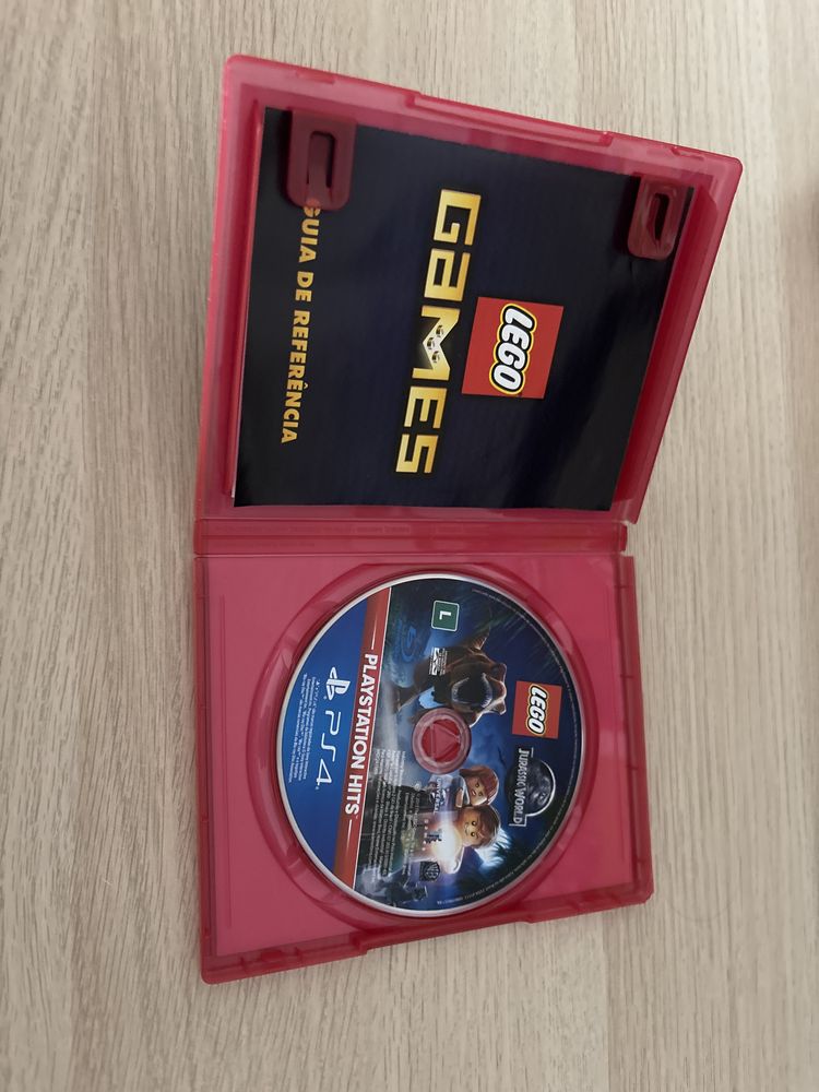 Jogo CD Lego Jurassic World playstation 4