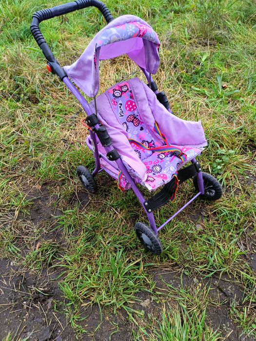 Wózek dla lalek z daszkiem – składany, lekki, AXI – fioletowy

Sprzeda