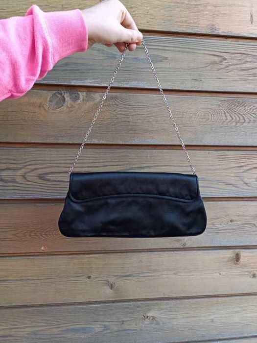 Oryginalna satynowa torebka Tod’s