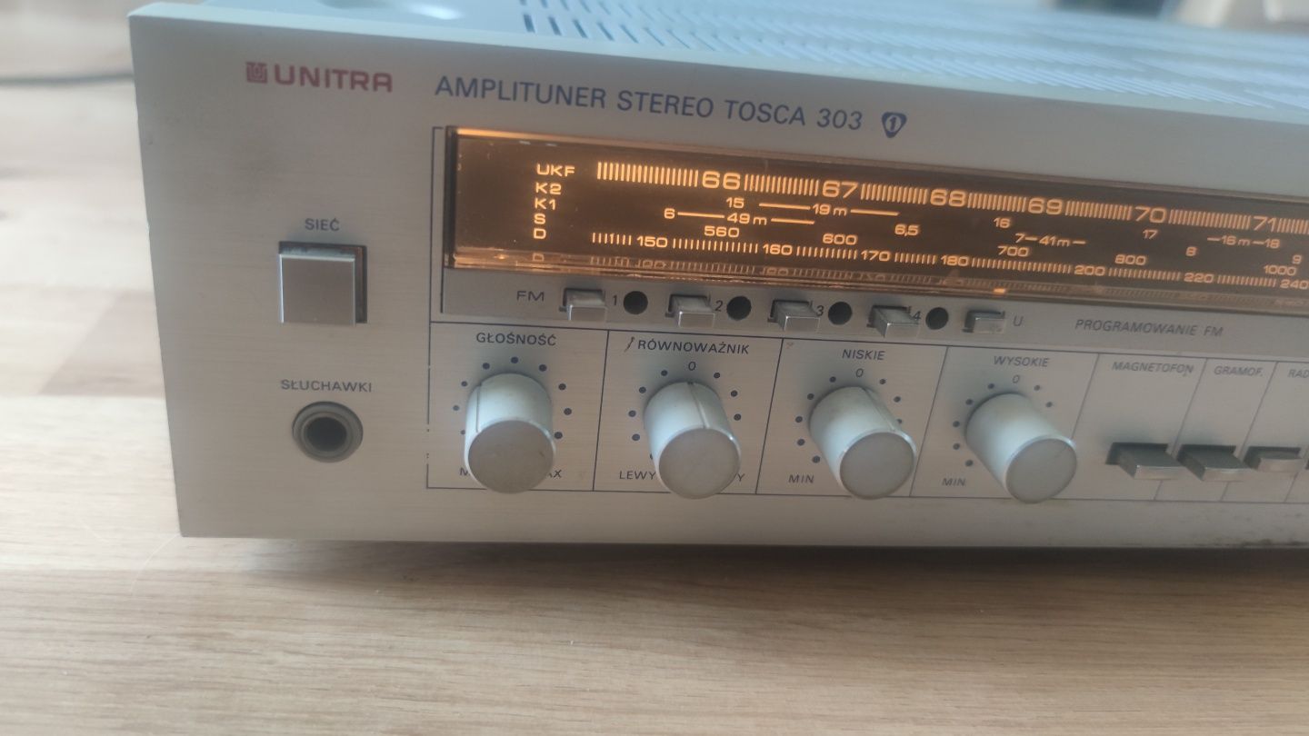 Amplituner unitra tosca 303