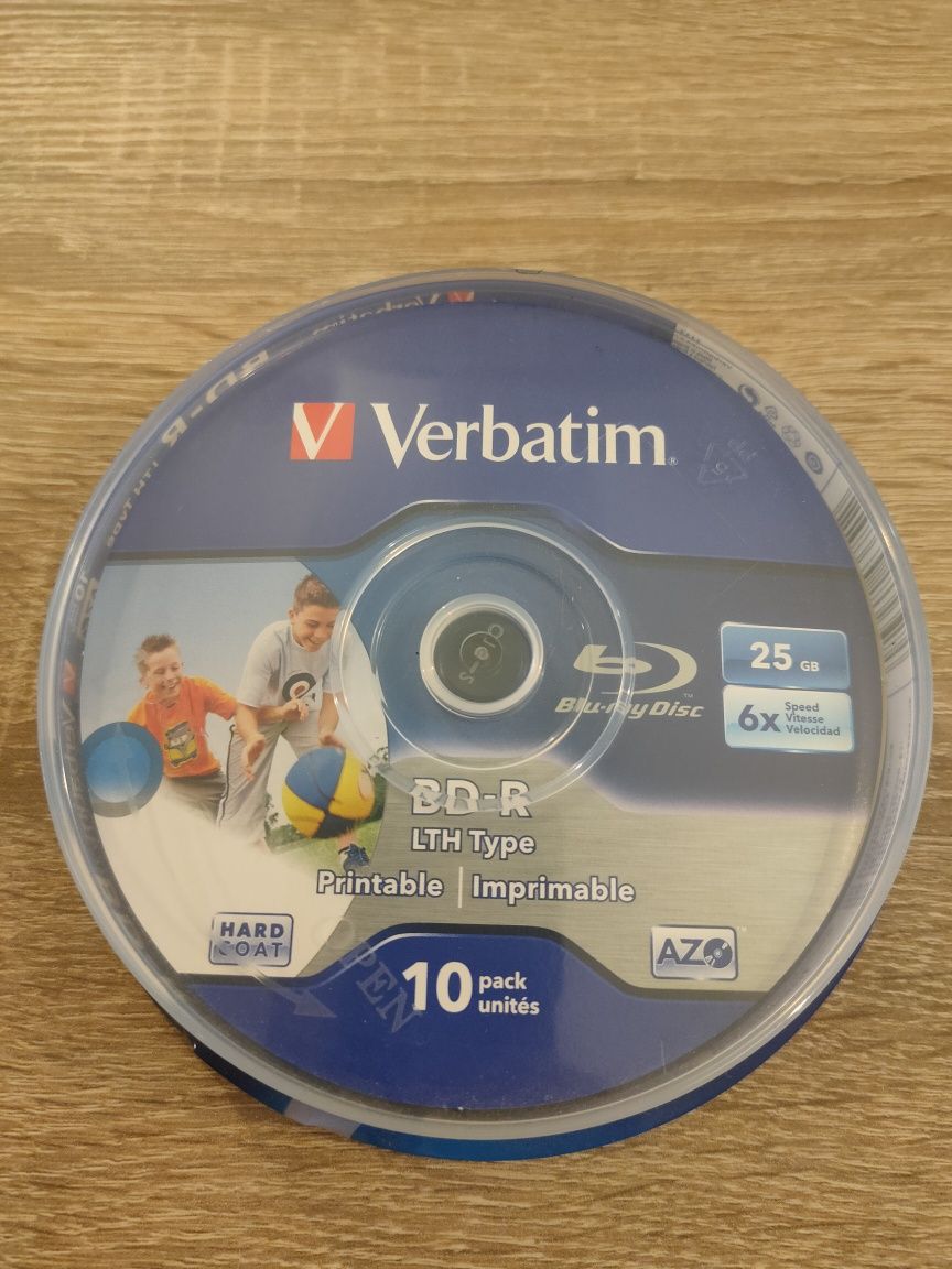 Verbatim BD-R 25GB 6X (pack 10 unidades - selado)