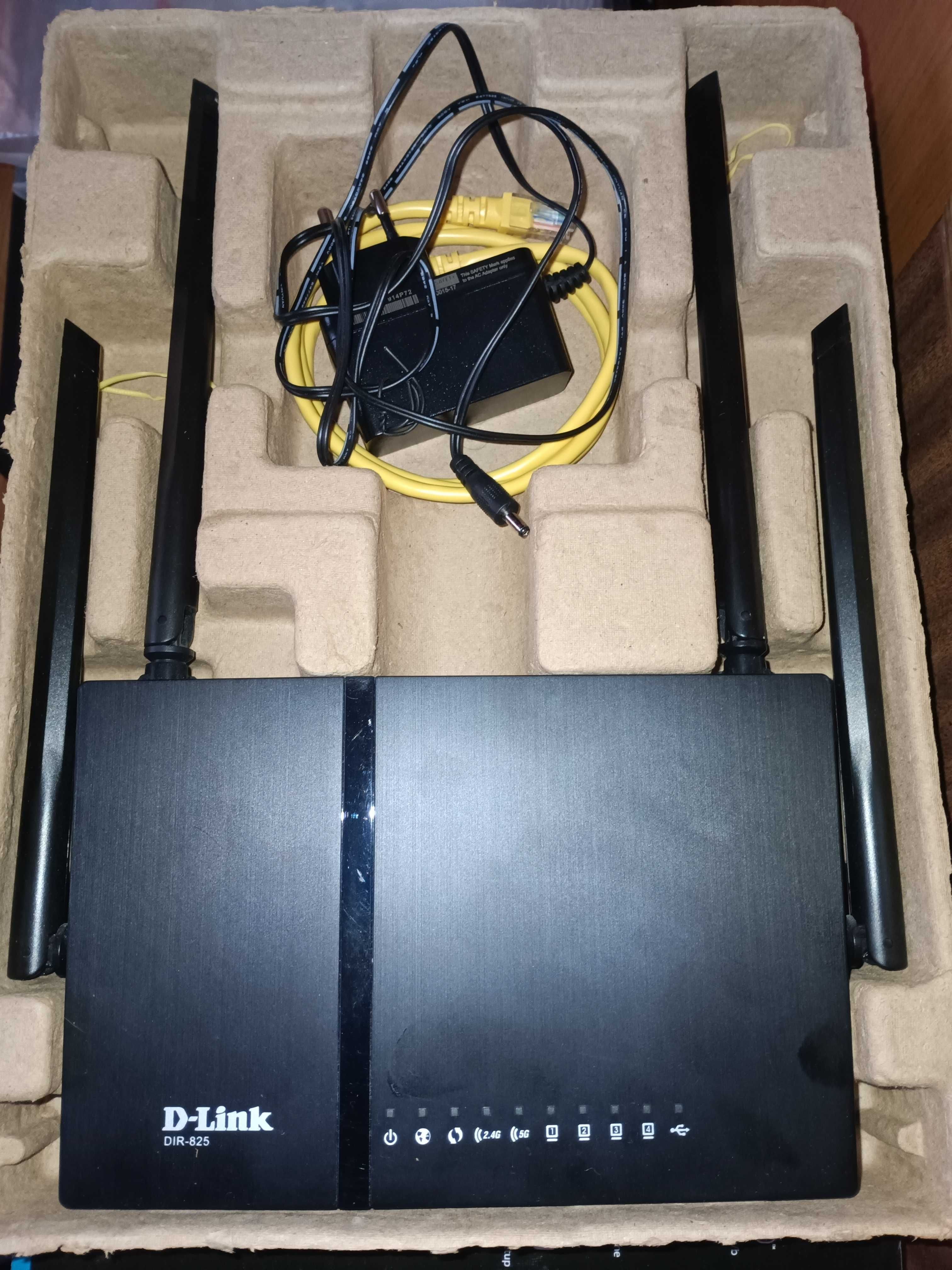 Router D-Link DIR-825 Wireless AC1200 Dual Band Gigabit