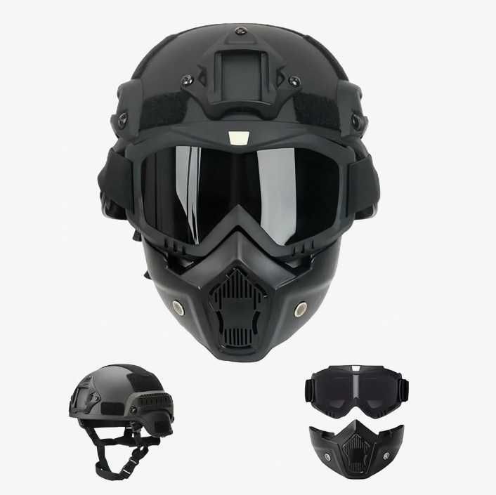 Nowa Maska pełnotwarzowa rower paintball