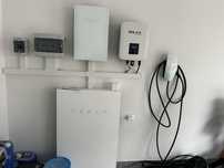 Paineis solares com bateria tesla