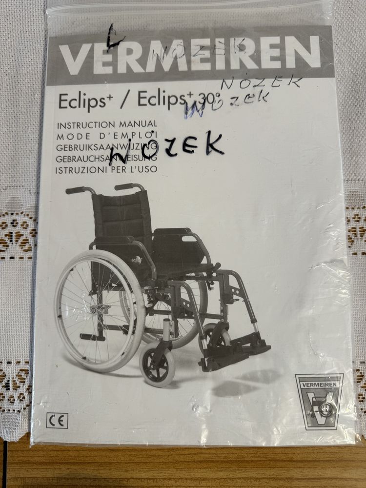 Wózek inwalidzki Eclips x4 do 150kg