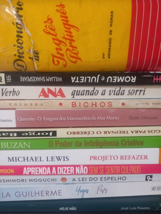 Livros usados diversos temas