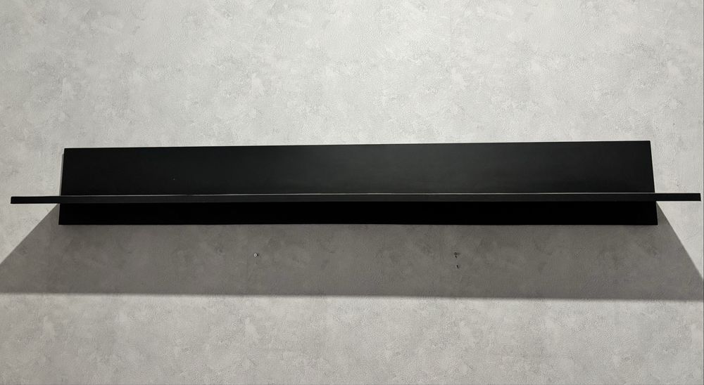 Półka wisząca czarna