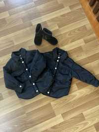 Чорні демесезонні курточки (рубашки)