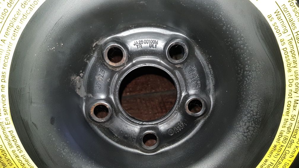 Vw koło dojazdowe