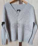 Siwy sweter roz. XXL