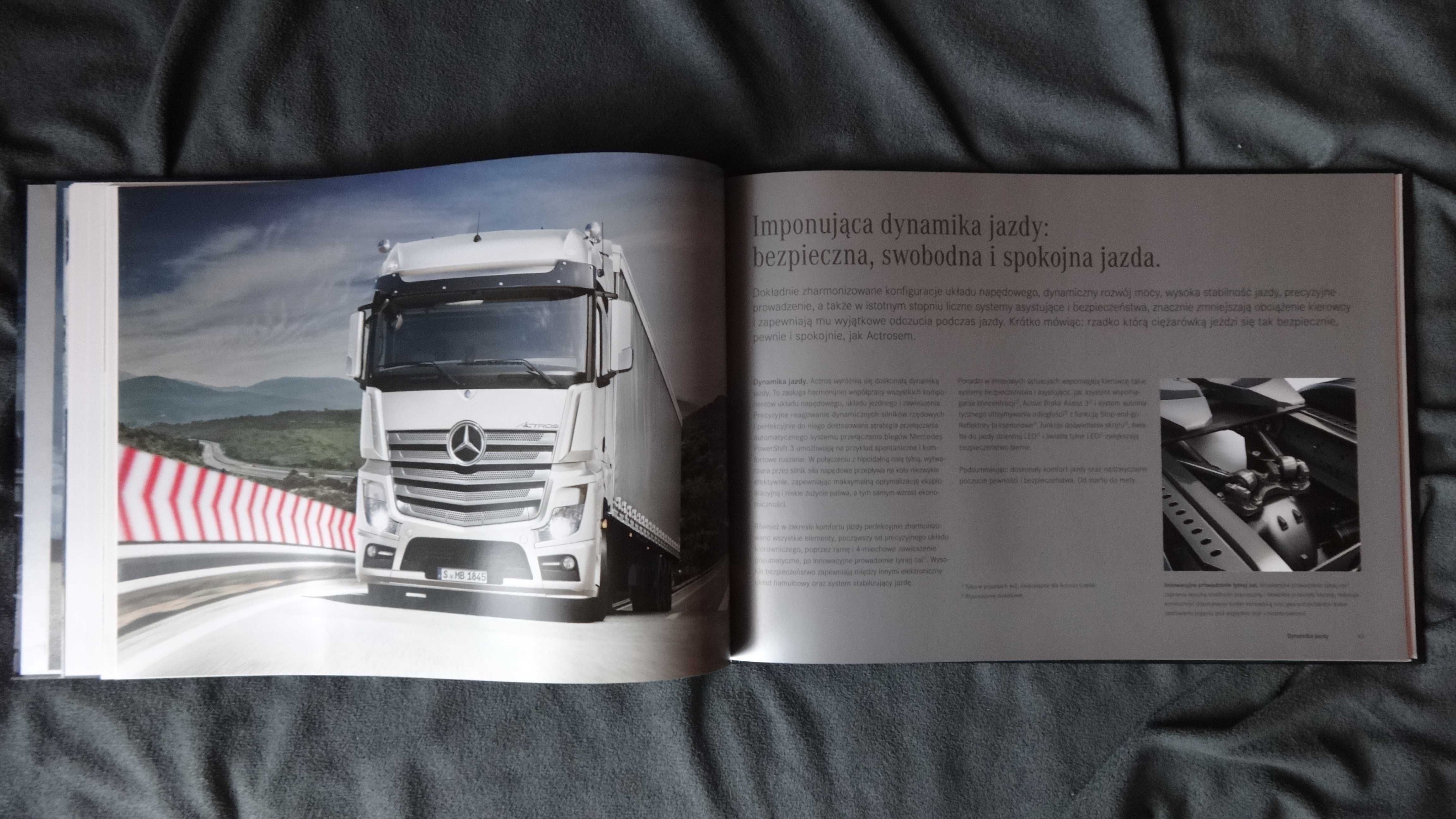 Prospekt Mercedes Actros PL