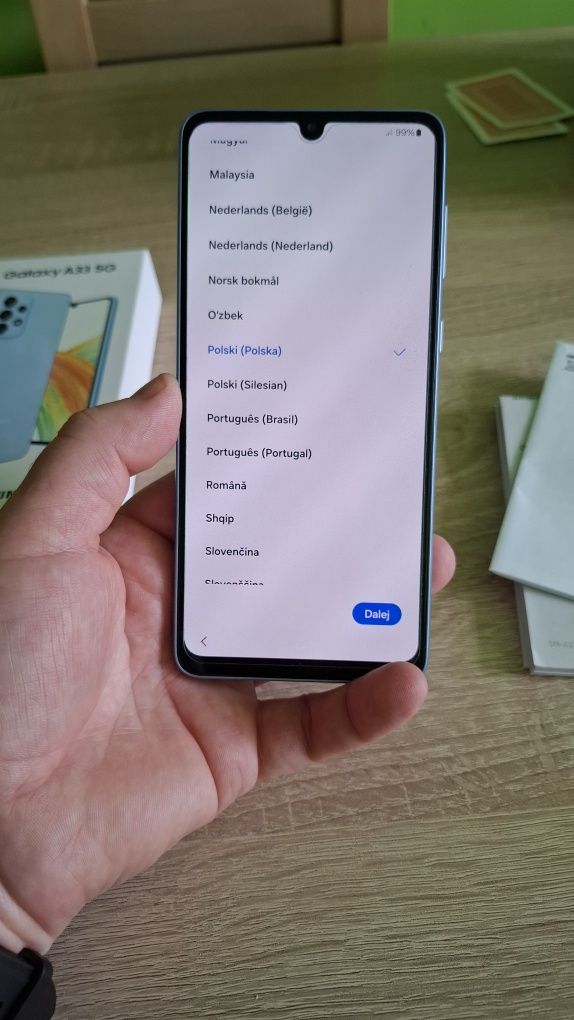 Witam  sprzedam  telefon  Samsung  A33 5g