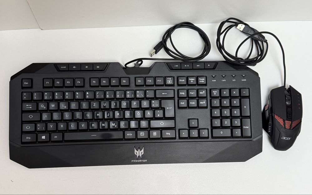 Gamingowy Acer Predator i7 16GB Ram dysk 500GB zestaw klawiatura mysz