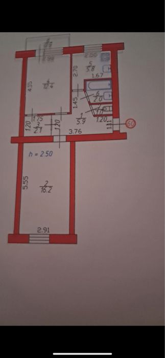 Продаю квартиру в центральному районі міста Ковель!