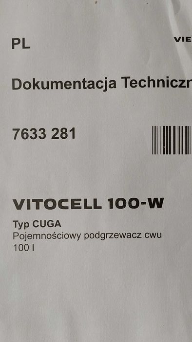 VIESSMAN  kocioł ścienny + podgrzewacz . +  instalacja CO.