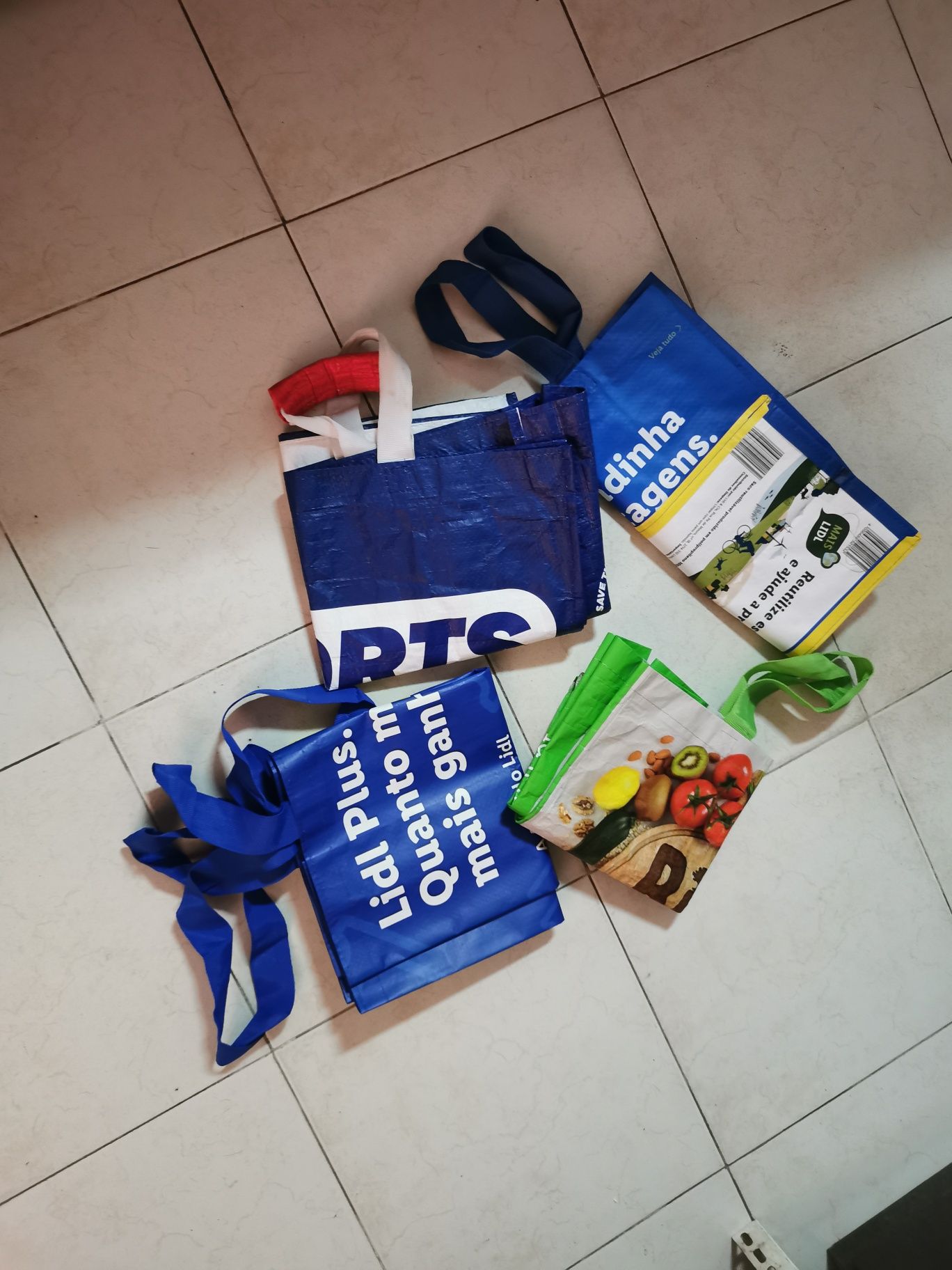 Sacas de supermercado