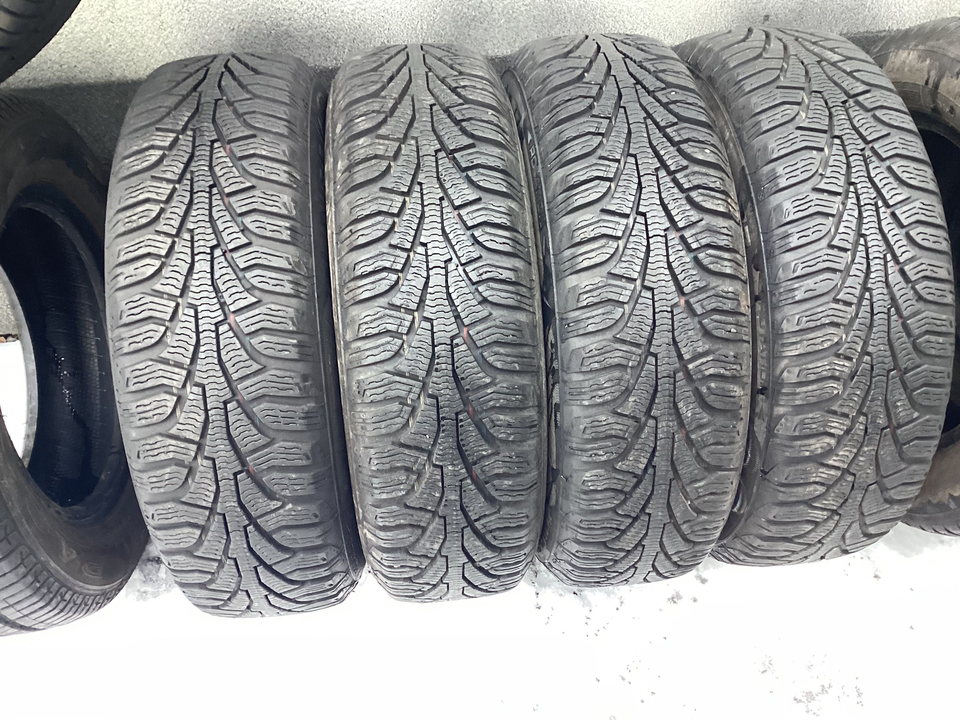 UNIROYAL 165/70r14 4szt Opony zima zimowe 7.2mm 2015r