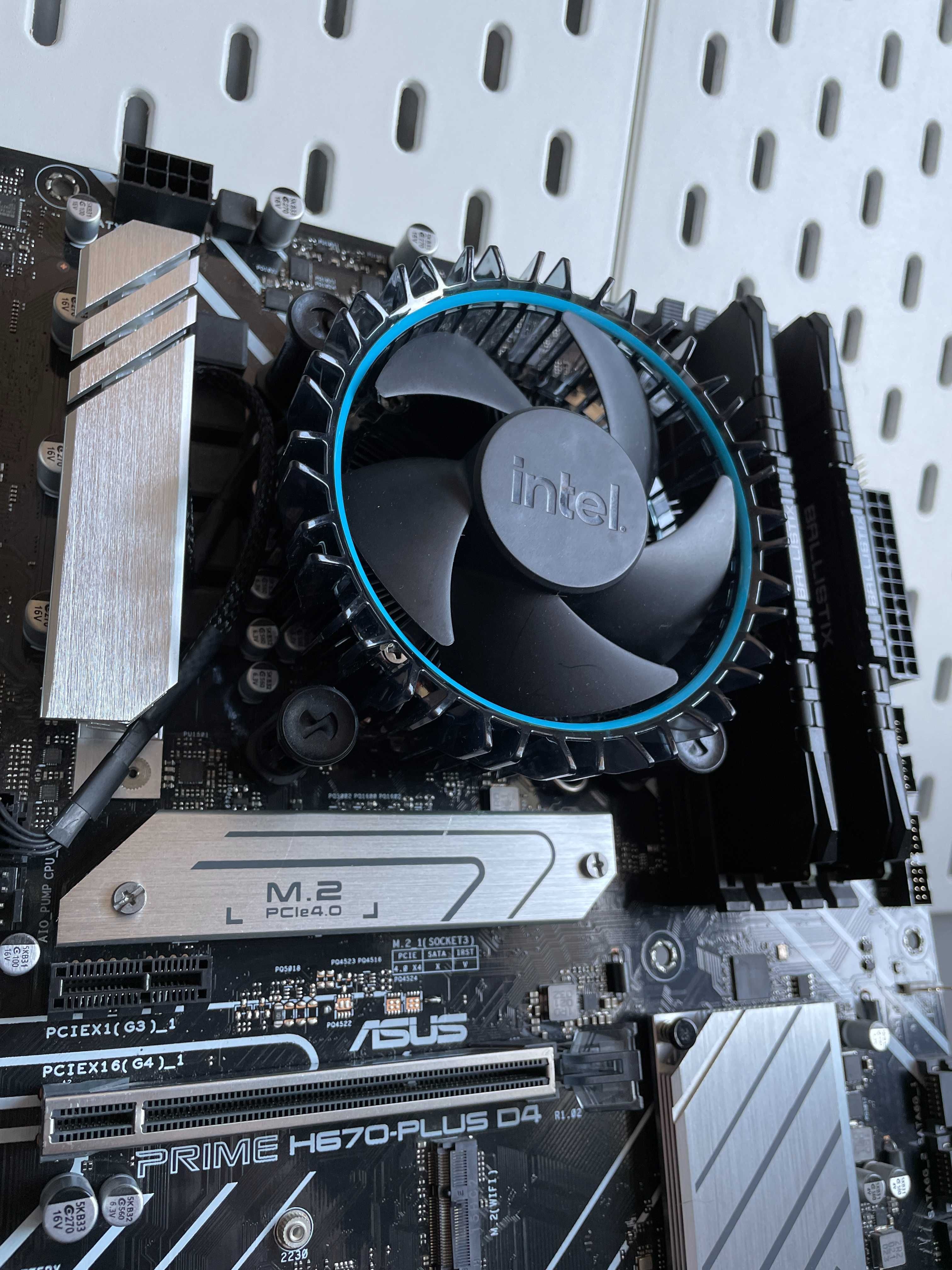 ZESTAW: i5 12400F/Asus PRIME H670 PLUS D4/ Pamięć DDR 4 16 gb 3200Mhz