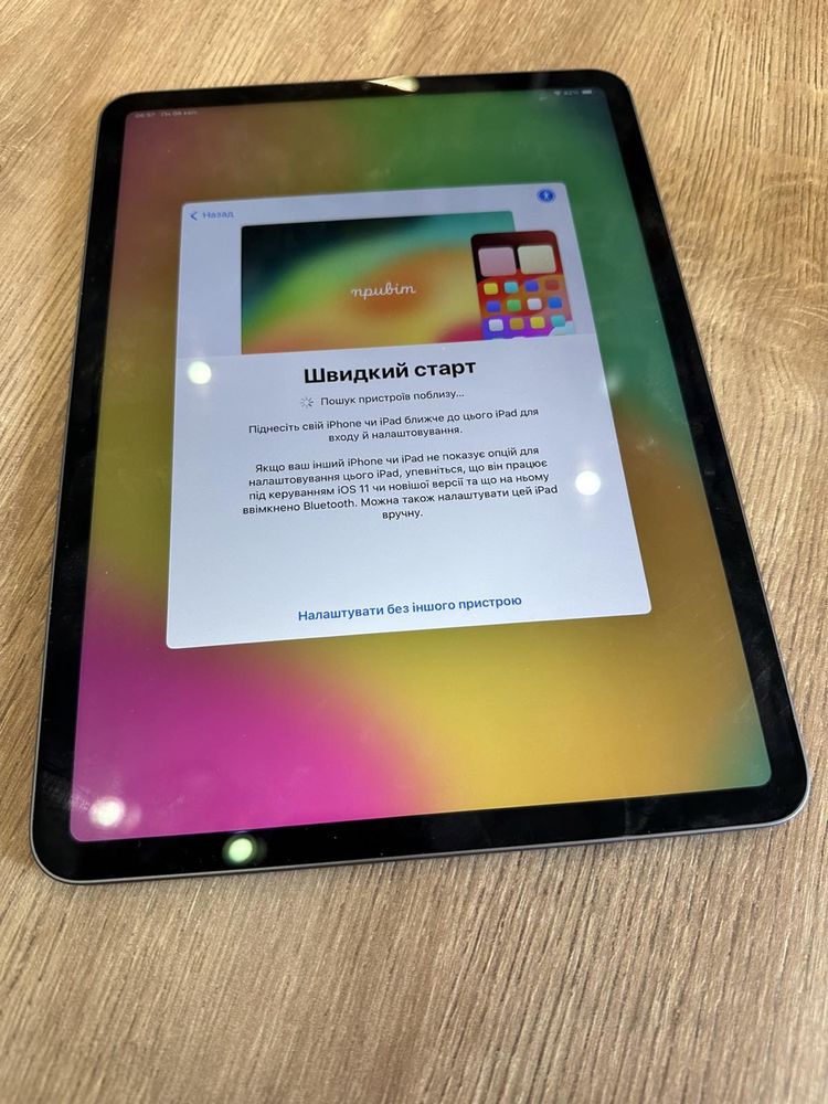 iPad Pro 11-inch M1 (model A2377) iCloud