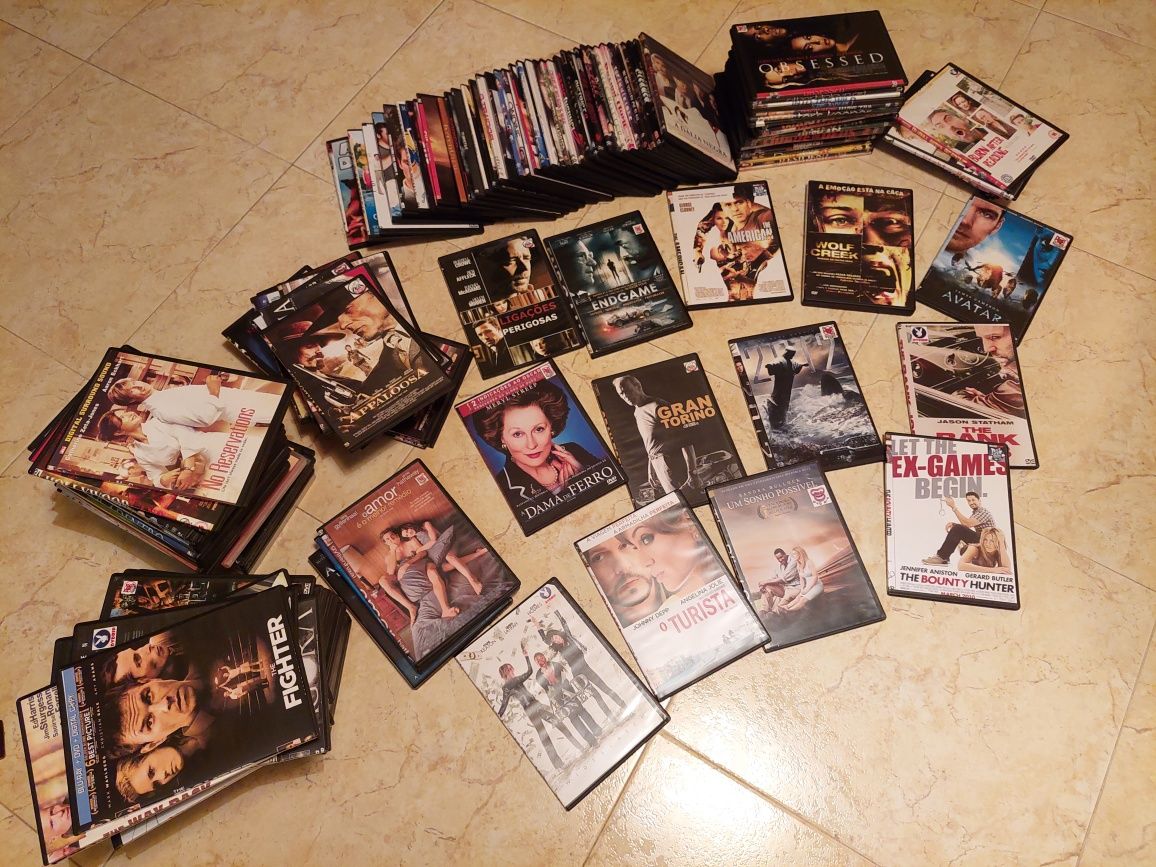 Lote com 300 Filmes DVD