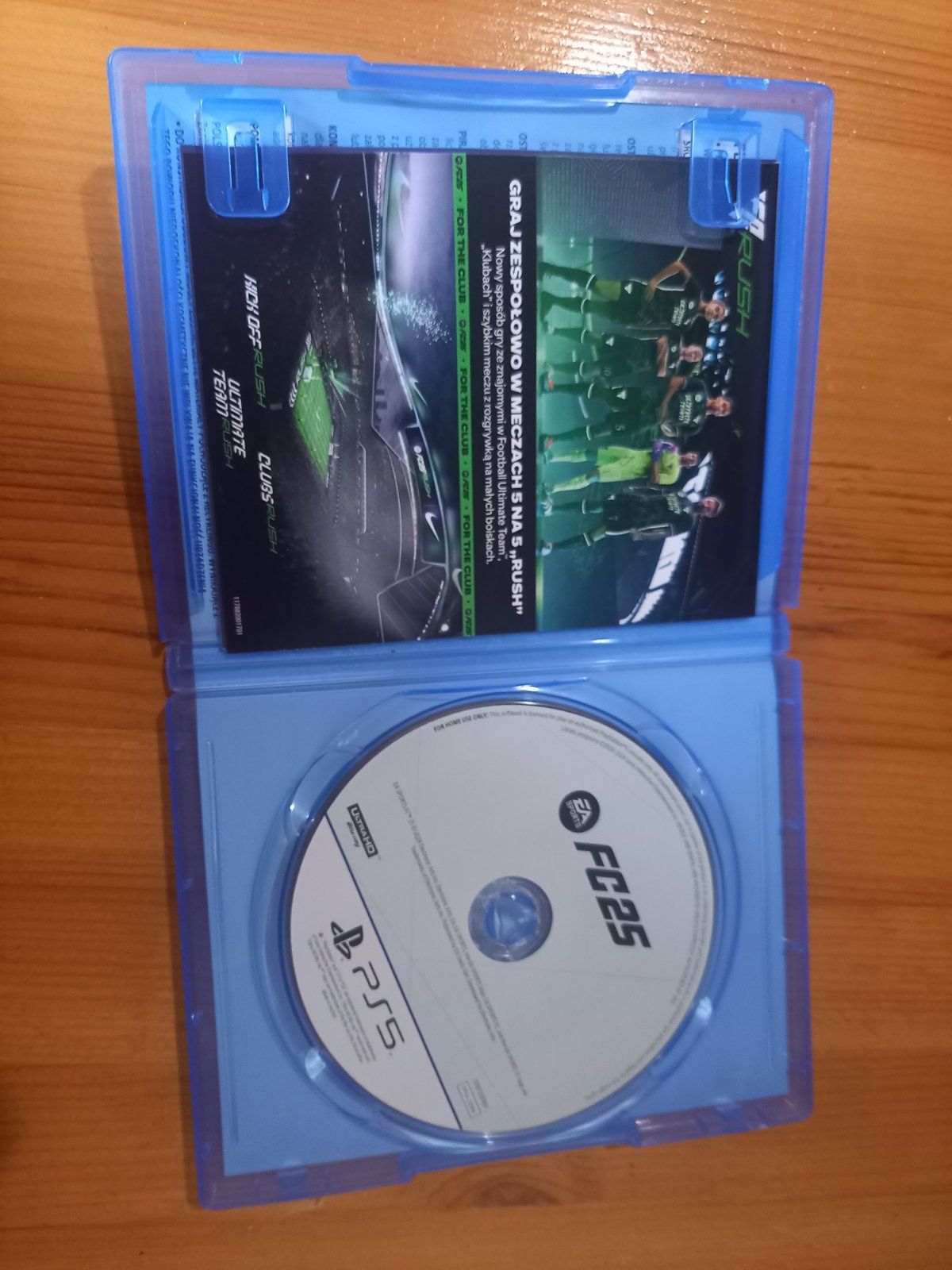 Fc 25, та інші диски на пс5