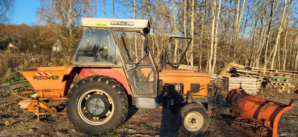 Zetor 5011, pług do odśnieżania 5211