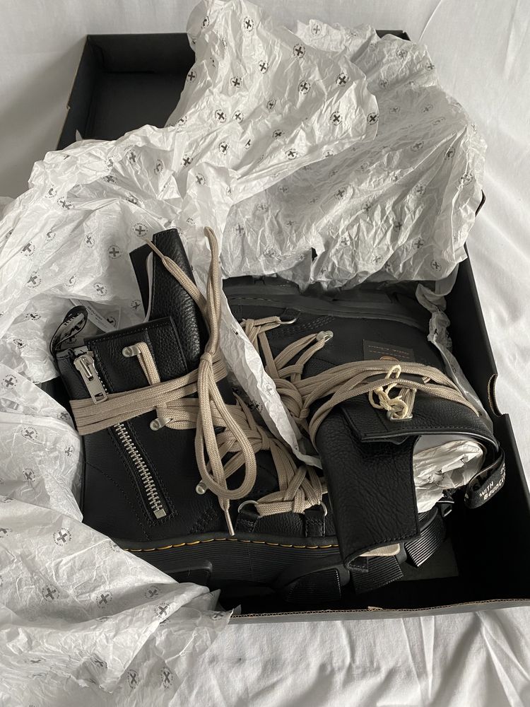 Rick owens x Dr.Martens