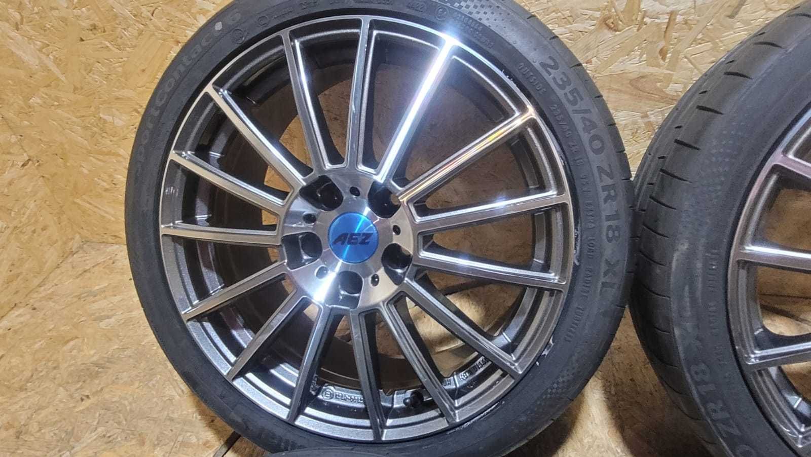 Koła letnie 5x112 8j 18" et 34 Continental 235/40/18 VW Scirocco