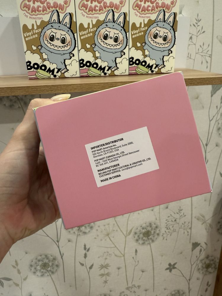 ОРИГІНАЛ! The Monsters Exciting Macaron Blind Box Лабубу Labubu