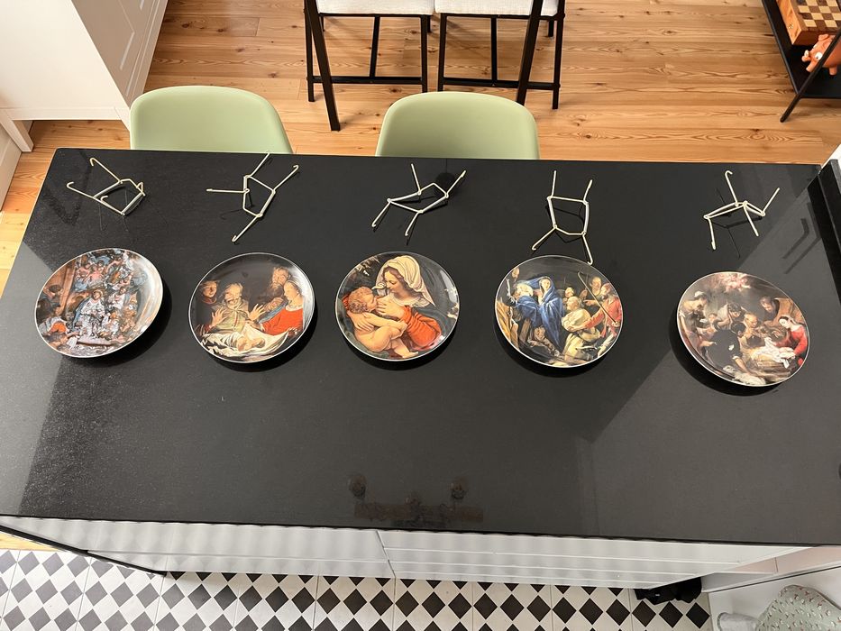 Pratos Vista alegre - Colecção Festa de Natal