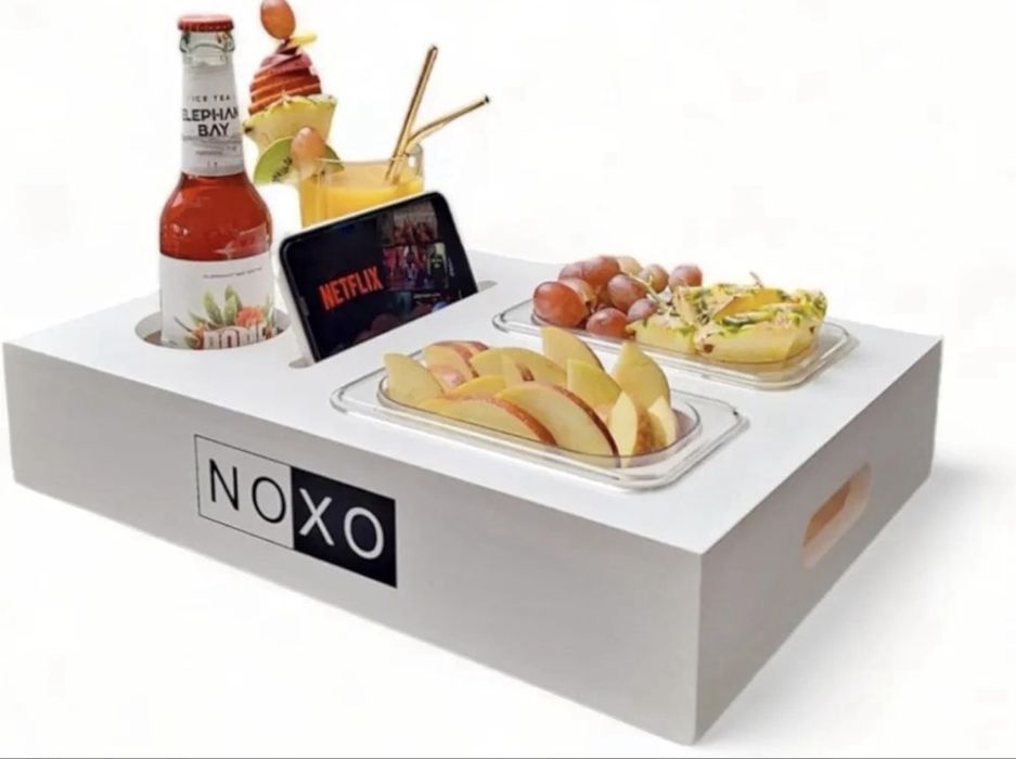 organizer snackbar na przekąski napoje noxo na kanapę
