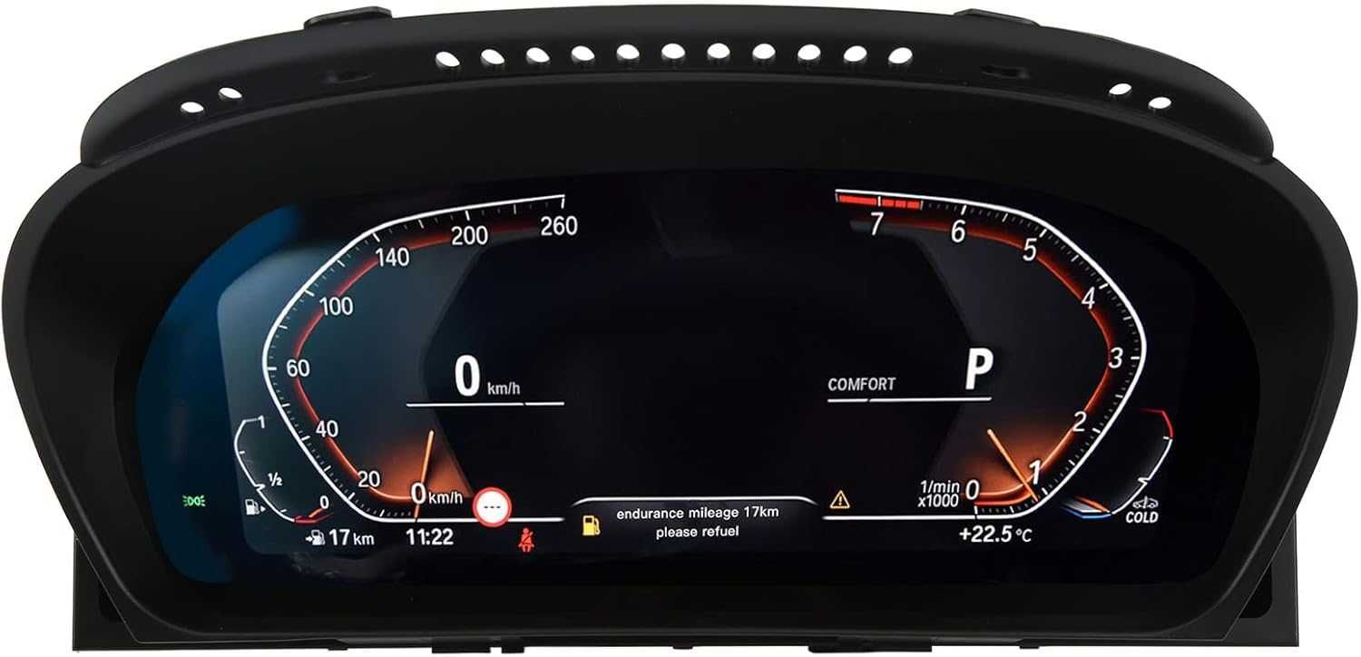 DIGITAL Cyfrowy Licznik ZEGARY LCD BMW E90 E91 E92 E93 2005/2013
