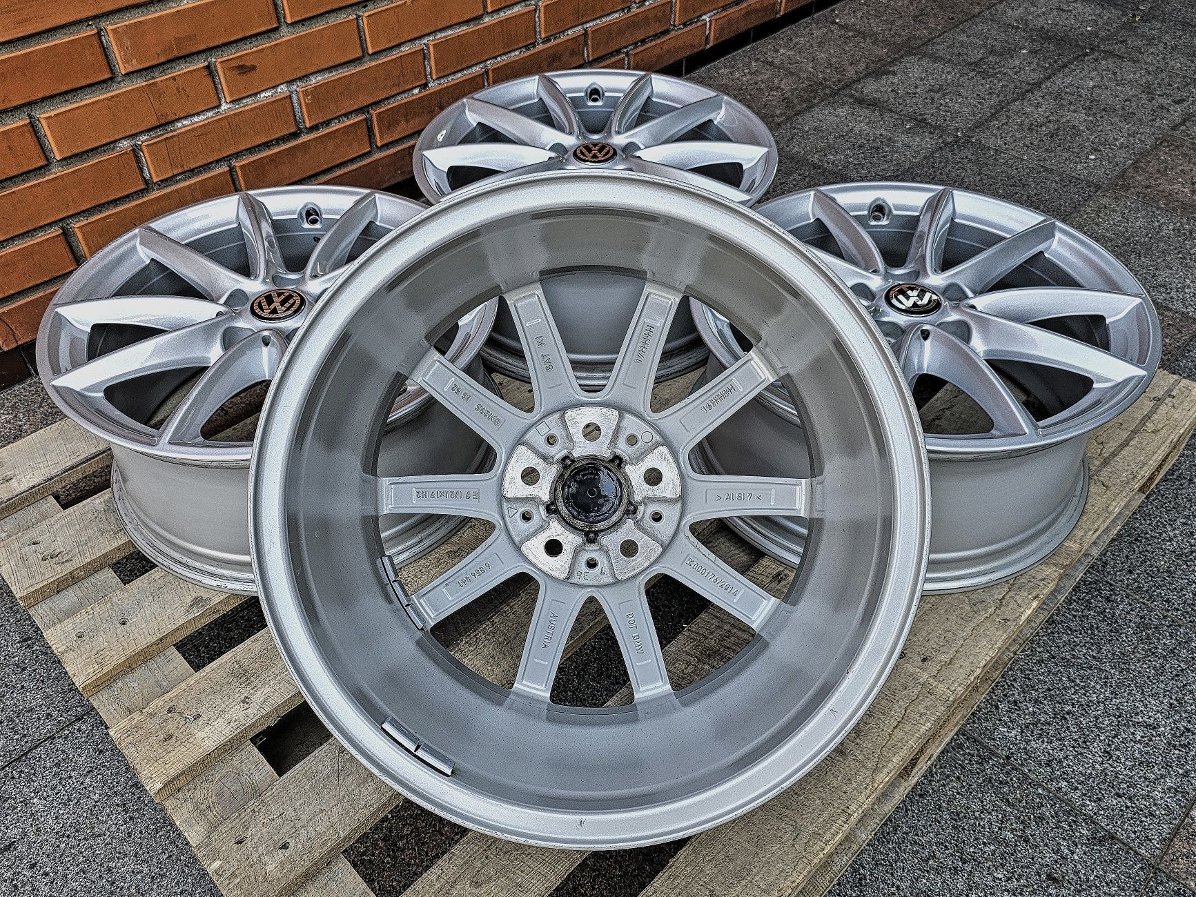 Диски R17 5x112 VAG | 7.5J ET52 ЦО66.6/57.1 | Оригінал,нові | Merc/BMW