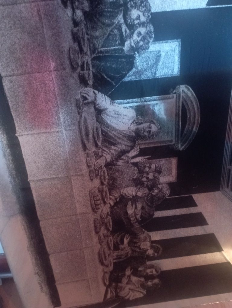 Ceia de Cristo em espelho