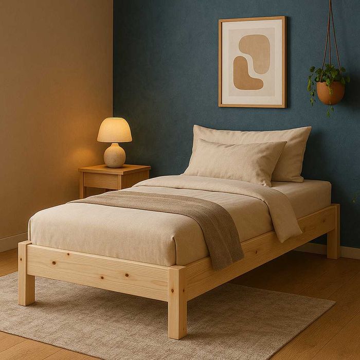 Łóżko drewniane 70x200 80x200 90x200 100x200 Wysyłka Nowe Solidne