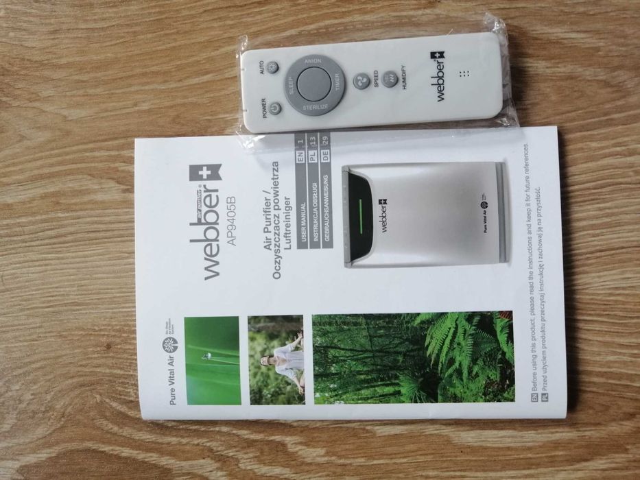 Oczyszczacz powietrza WEBBER AP9405B używany sprawny w 100%