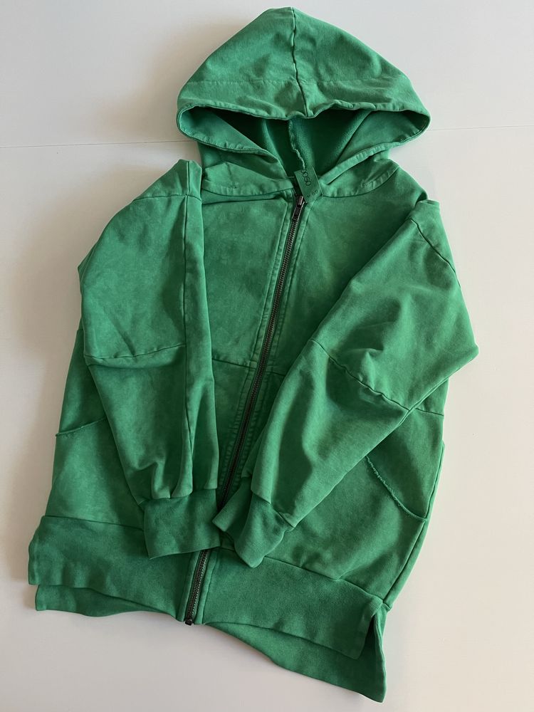 Bluza zip hoodie green Booso 8/9