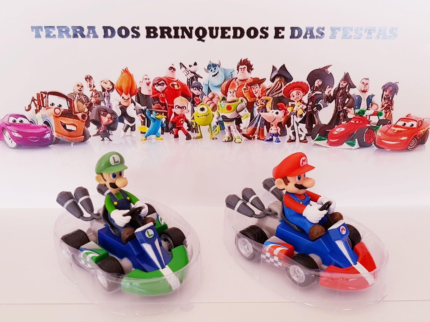 Set 2 pcs Super Mario Kart (Portes Incluídos)